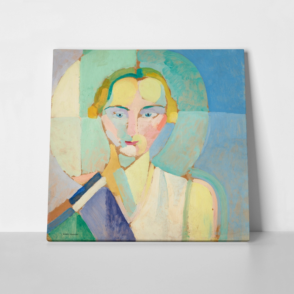 Πίνακας σε Καμβά ROBERT DELAUNAY - PORTRAIT OF MADAME HEIM