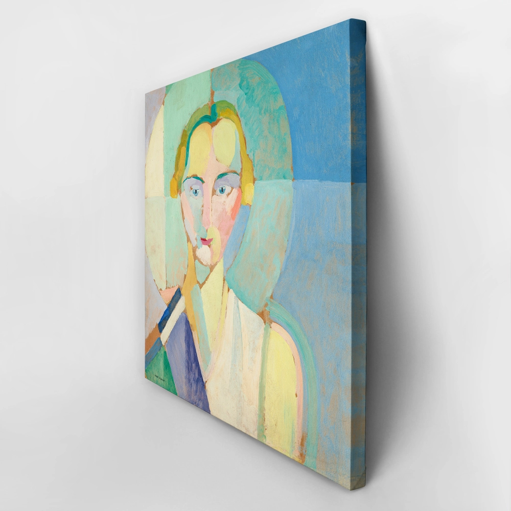 Πίνακας σε Καμβά ROBERT DELAUNAY - PORTRAIT OF MADAME HEIM