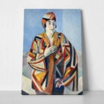 Πίνακας σε Καμβά ROBERT DELAUNAY - PORTRAIT OF MADAME MANDEL