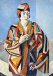 Πίνακας σε Καμβά ROBERT DELAUNAY - PORTRAIT OF MADAME MANDEL
