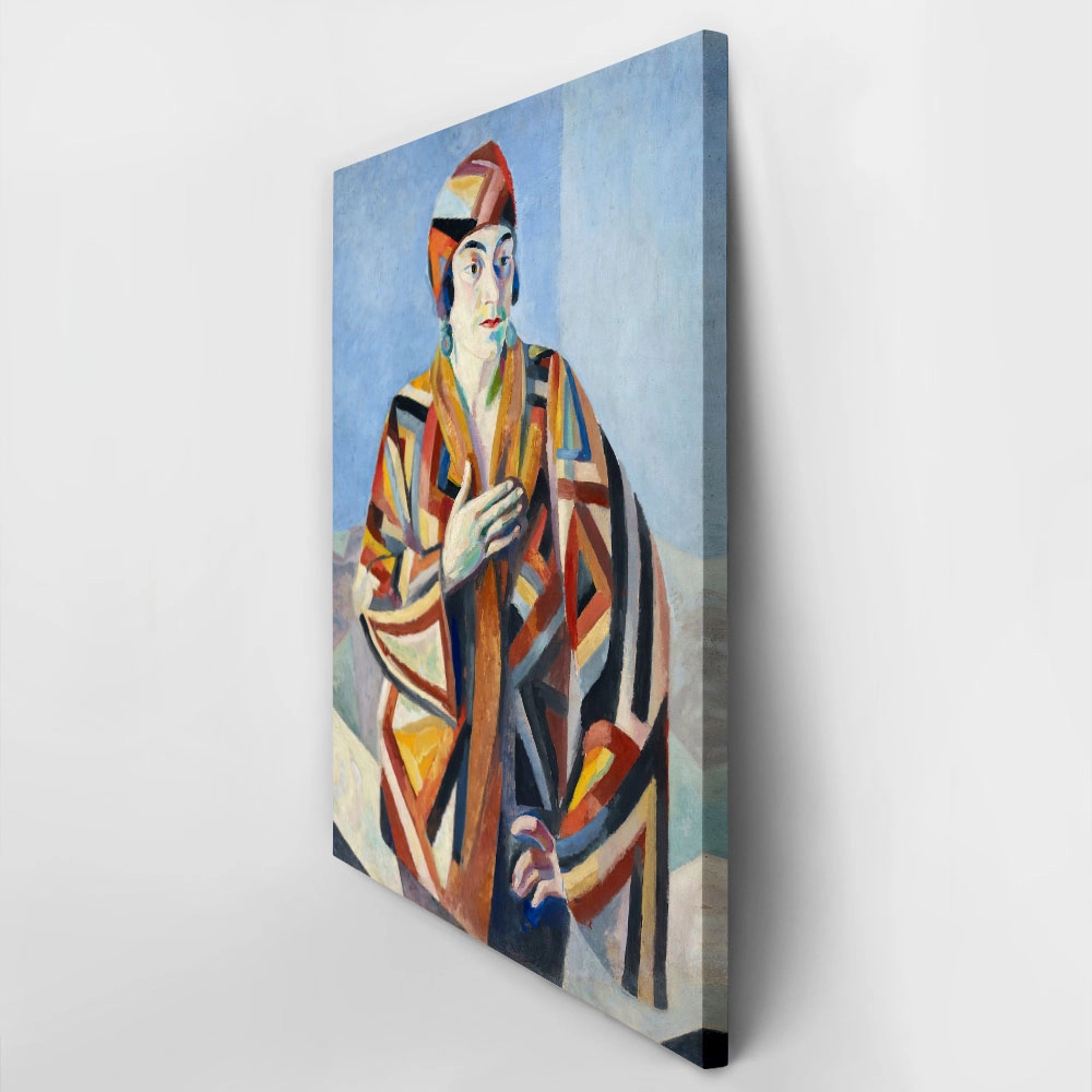 Πίνακας σε Καμβά ROBERT DELAUNAY - PORTRAIT OF MADAME MANDEL