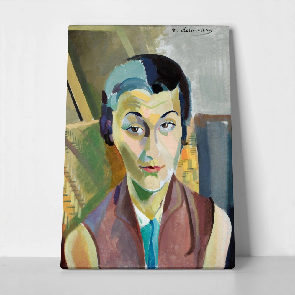 Πίνακας σε Καμβά ROBERT DELAUNAY - PORTRAIT OF MARIA LANI