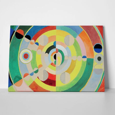 Πίνακας σε Καμβά ROBERT DELAUNAY - RELIEF DISQUES - Robert Delaunay