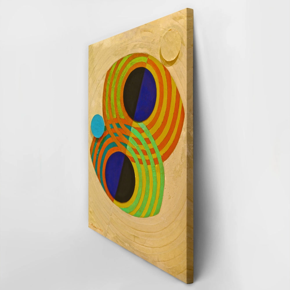 Πίνακας σε Καμβά ROBERT DELAUNAY - RELIEF RHYTHMS