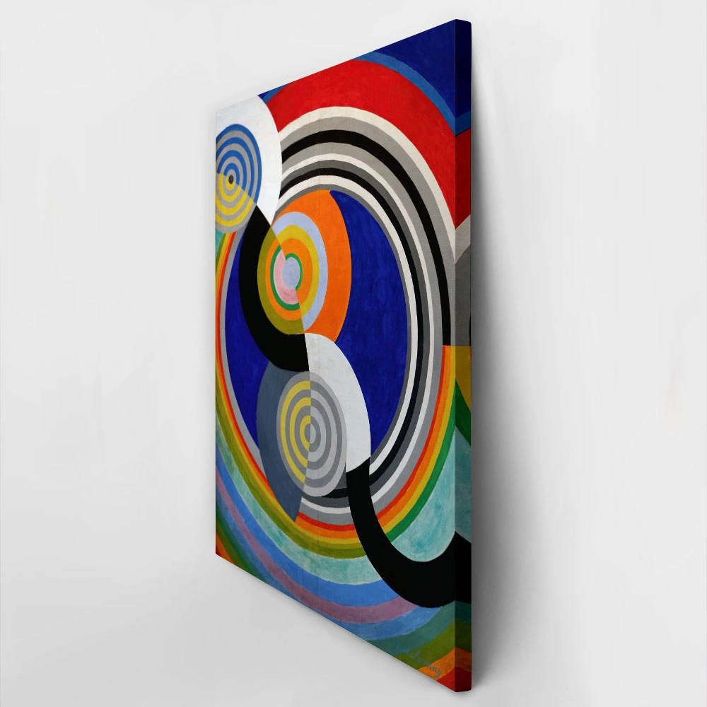 Πίνακας σε Καμβά ROBERT DELAUNAY - RHYTHM NO2