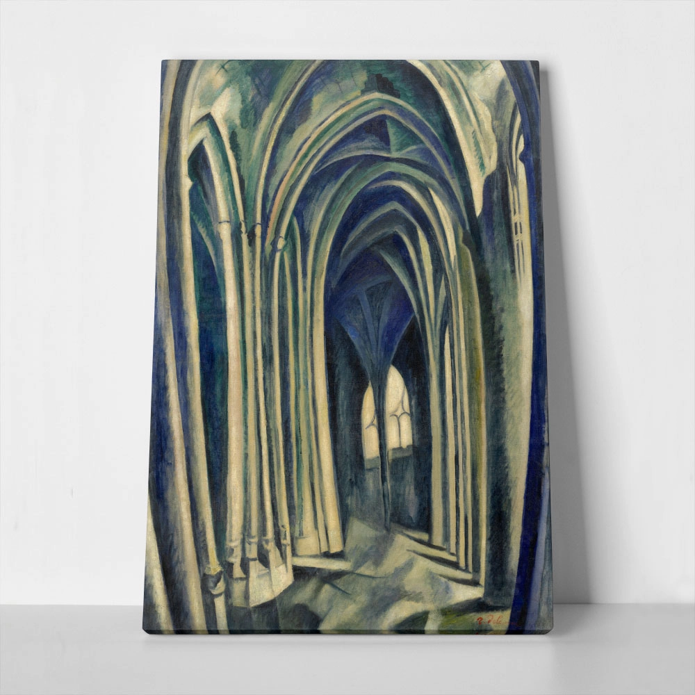 Πίνακας σε Καμβά ROBERT DELAUNAY - SAINT SEVERIN NO3