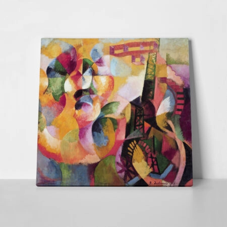 Πίνακας σε Καμβά ROBERT DELAUNAY - SUN TOWER AIRPLANE - Robert Delaunay