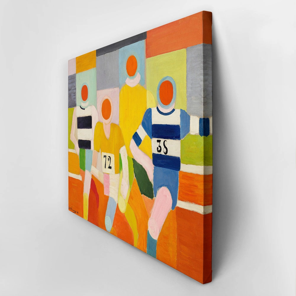 Πίνακας σε Καμβά ROBERT DELAUNAY - THE RUNNERS