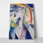 Πίνακας σε Καμβά ROBERT DELAUNAY - THE SPIRE OF NOTRE-DAME