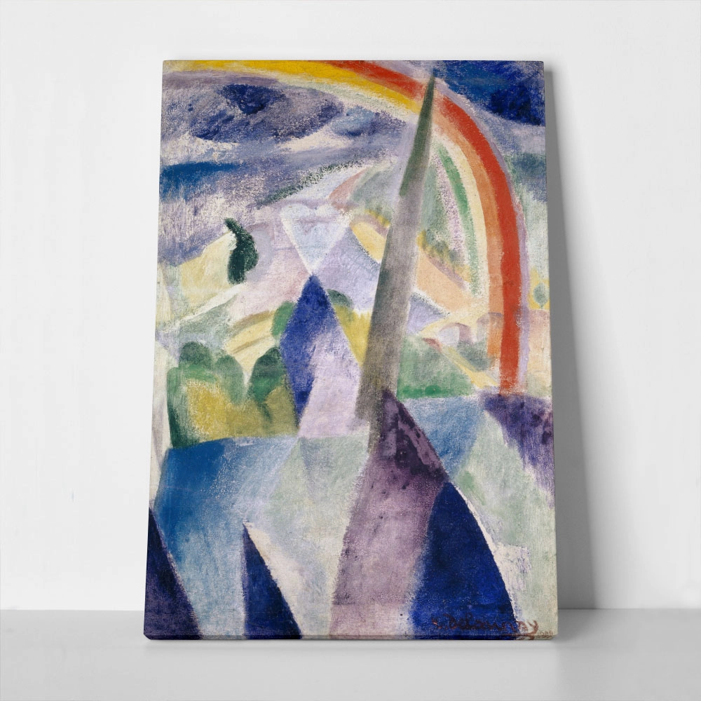 Πίνακας σε Καμβά ROBERT DELAUNAY - THE SPIRE OF NOTRE-DAME