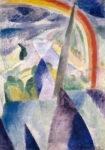 Πίνακας σε Καμβά ROBERT DELAUNAY - THE SPIRE OF NOTRE-DAME