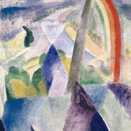 Πίνακας σε Καμβά ROBERT DELAUNAY - THE SPIRE OF NOTRE-DAME - Robert Delaunay Sticky 5