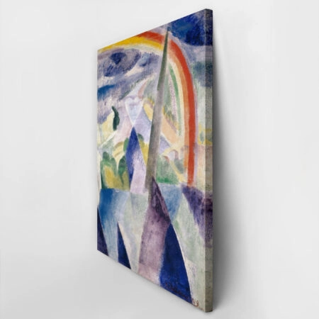Πίνακας σε Καμβά ROBERT DELAUNAY - THE SPIRE OF NOTRE-DAME - Robert Delaunay Sticky 2