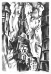 Πίνακας σε Καμβά ROBERT DELAUNAY - THE TOWER