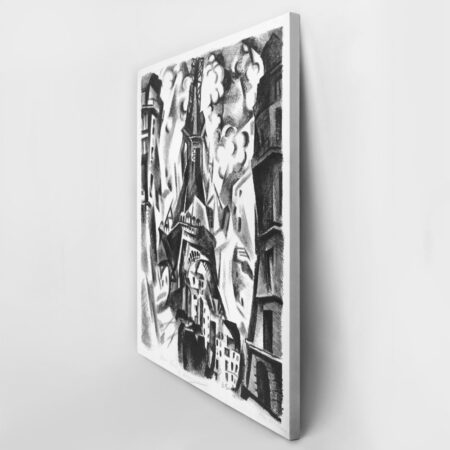 Πίνακας σε Καμβά ROBERT DELAUNAY - THE TOWER - Robert Delaunay Sticky 3