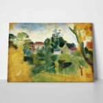 Πίνακας σε Καμβά ROBERT DELAUNAY - UNFINISHED LANDSCAPE