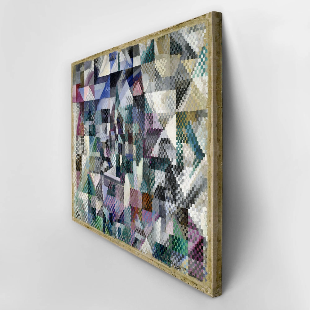 Πίνακας σε Καμβά ROBERT DELAUNAY - WINDOW IN THE CITY NO3