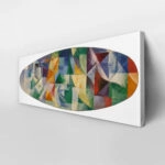 Πίνακας σε Καμβά ROBERT DELAUNAY - WINDOWS OPEN SIMULTANEOUSLY 1ST PART, 3RD MOTIF