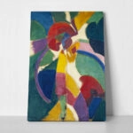 Πίνακας σε Καμβά ROBERT DELAUNAY - WOMAN WITH A PARASOL