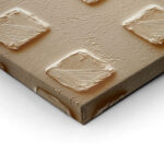 Πίνακας σε Καμβά WABI SABI THICK SQUARE PAINT STROKES