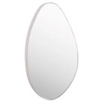 ΚΑΘΡΕΠΤΗΣ ΤΟΙΧΟΥ DROP HM4488.12 ΜΕ ΠΛΑΙΣΙΟ MDF ΣΕ ΛΕΥΚΟ 50x80Υεκ.