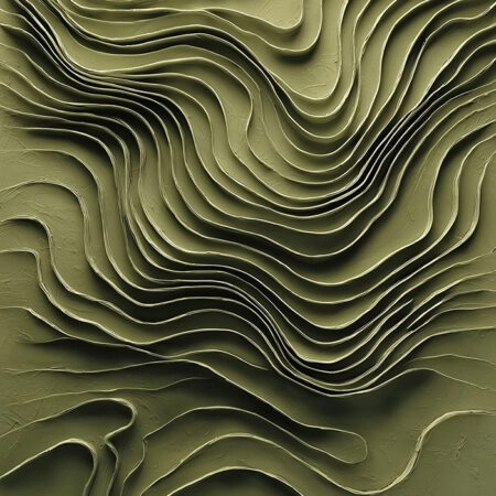 Poster ABSTRACT GREEN WAVES -  Sticky 2