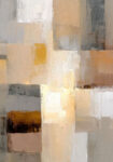 Poster ABSTRACT SQUARES PAINTING
