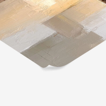 Poster ABSTRACT SQUARES PAINTING -  Sticky 1