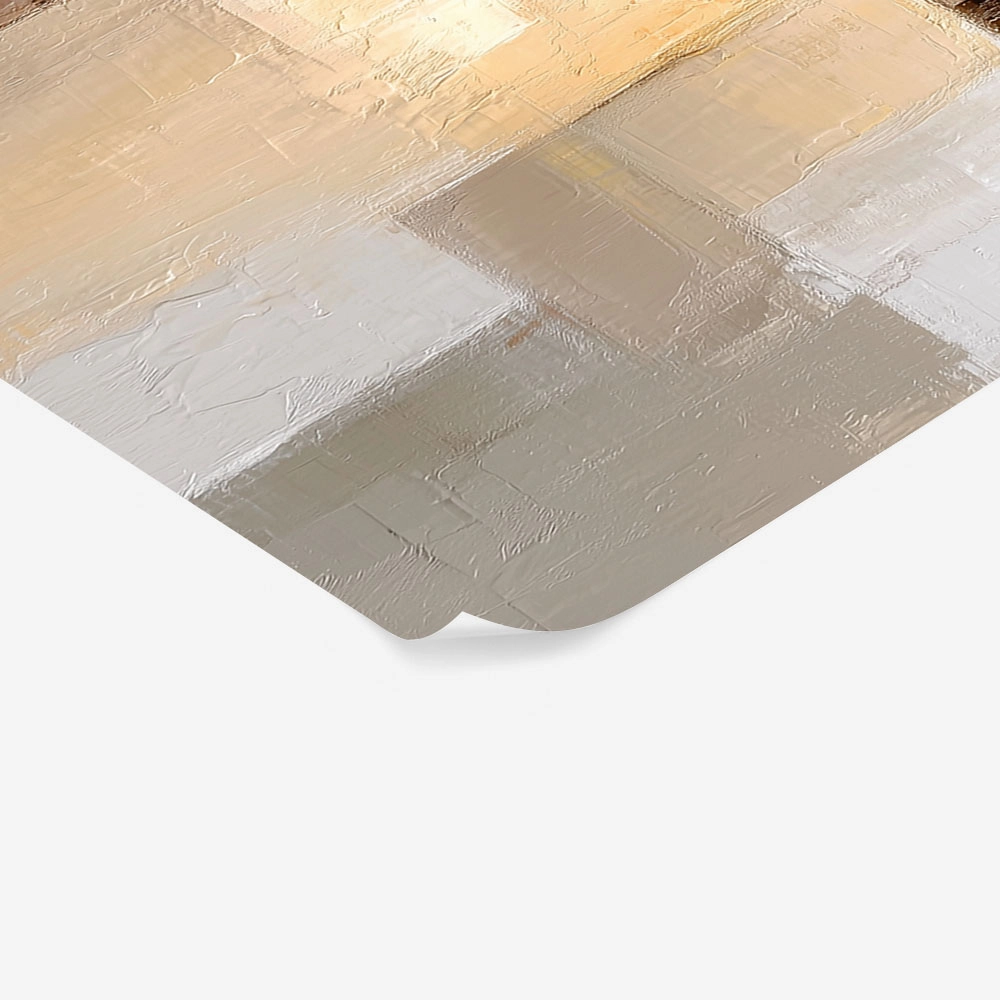 Poster ABSTRACT SQUARES PAINTING