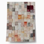 Poster ABSTRACT TEXTURED BLOCKS 2