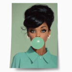 Poster AFROCENTRIC BUBBLEGUM MINT