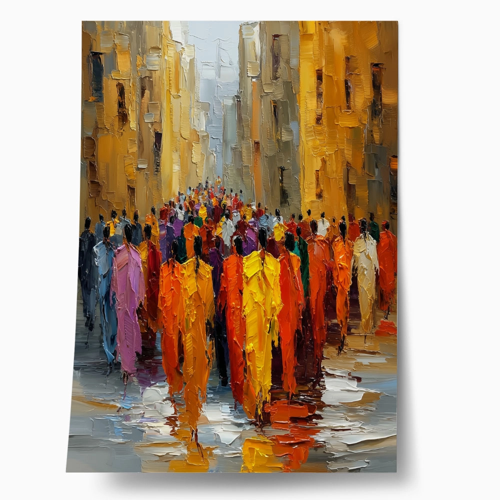 Poster AFROCENTRIC COLORFUL PEOPLE