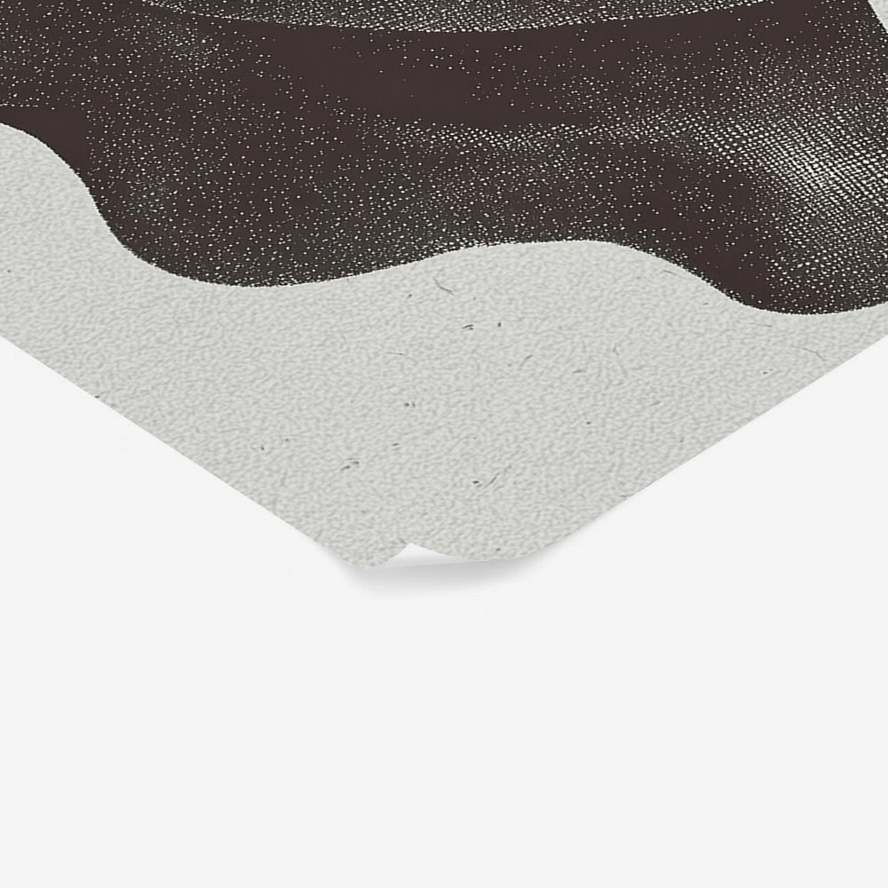 Poster AFROCENTRIC HALFTONE WOMAN PORTRAIT