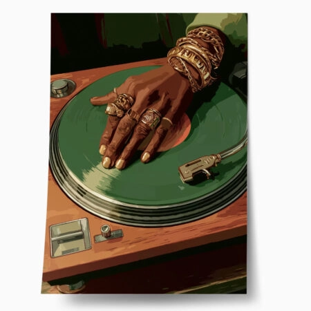 Poster AFROCENTRIC HAND ON PICKUP - 