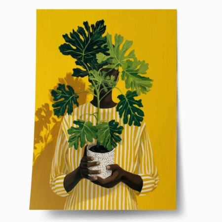 Poster AFROCENTRIC HOLDING PLANT - 