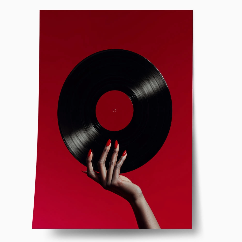 Poster AFROCENTRIC HOLDING VINYL