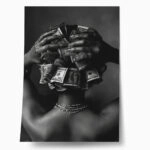 Poster AFROCENTRIC MONEY HAIR