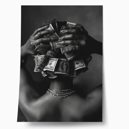 Poster AFROCENTRIC MONEY HAIR - 