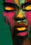 Poster AFROCENTRIC PAINTED FACE