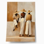 Poster AFROCENTRIC PEOPLE WITH HATS