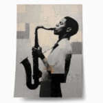 Poster AFROCENTRIC SAXOPHONE PLAYER