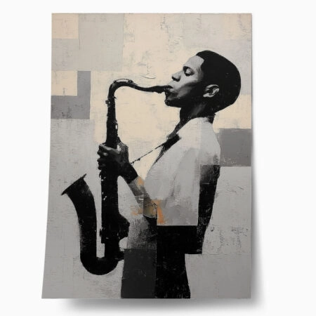 Poster AFROCENTRIC SAXOPHONE PLAYER - 
