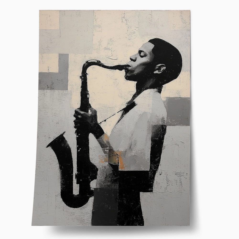 Poster AFROCENTRIC SAXOPHONE PLAYER