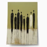 Poster AFROCENTRIC SILHOUETTES GREEN