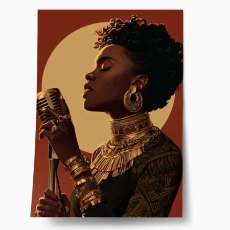 Poster AFROCENTRIC SINGER - 