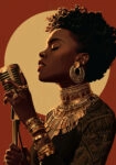 Poster AFROCENTRIC SINGER