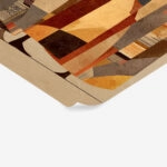 Poster AFROCENTRIC THREE FIGURES EARTHY COLORS