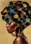 Poster AFROCENTRIC VINYL HAIR