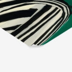 Poster AFROCENTRIC WOMAN GREEN BACKGROUND