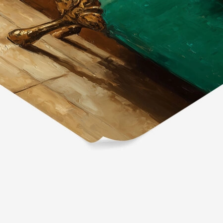 Poster AFROCENTRIC WOMAN IN BATHTUB -  Sticky 1